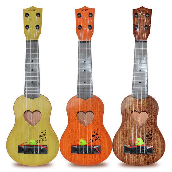 Ukelele Mini Portátil - Instrumento Musical Emulado