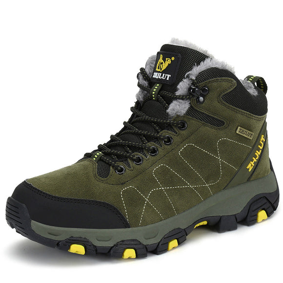 Botas de Montaña Altas de Algodón para Aventureros