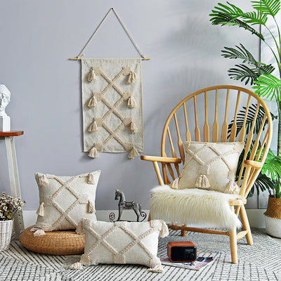 Funda de almohada con tufting artesanal - Image 2