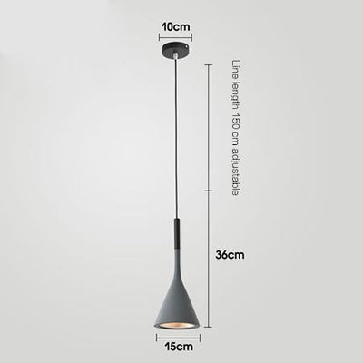 Lámpara de Techo Minimalista de Un Solo Foco - Image 9