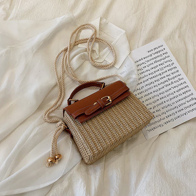 Bolso de Hombro Tejido de Paja para Mujer - Estilo Bohemio - Image 16