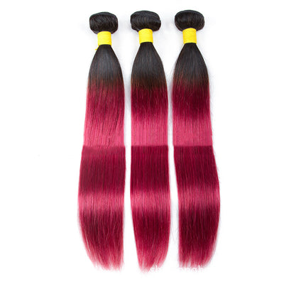Peluca de Cabello Real con Degradado - Image 3