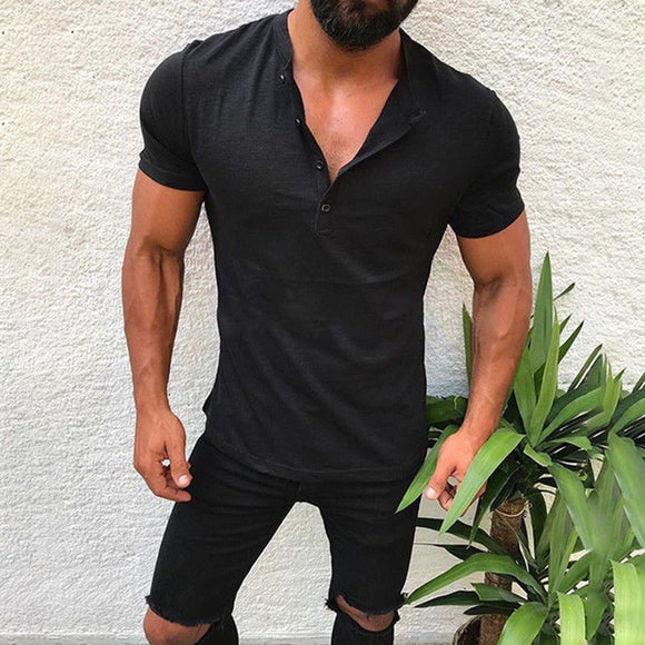 Camisa Casual de Botones para Hombre - Diseño Clásico Versátil