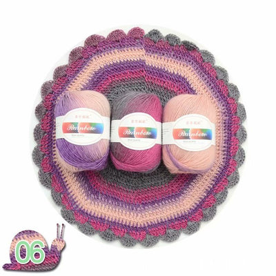 Ovillo Arcoíris Multicolor para Tejer - Image 31