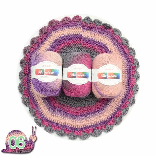 Ovillo Arcoíris Multicolor para Tejer - Image 31