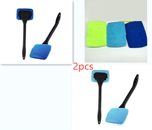 Limpiador de Ventanas Auto Giratorio con Microfibra - Image 23