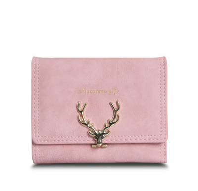 Billetera Infantil Venado Cartoon - Monedero PU Compacto para Niñas - Image 9