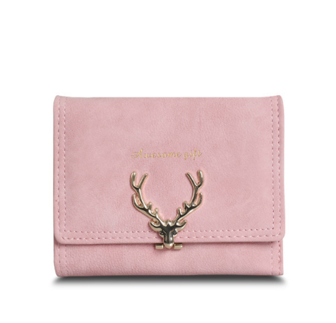 Billetera Infantil Venado Cartoon - Monedero PU Compacto para Niñas - Image 9