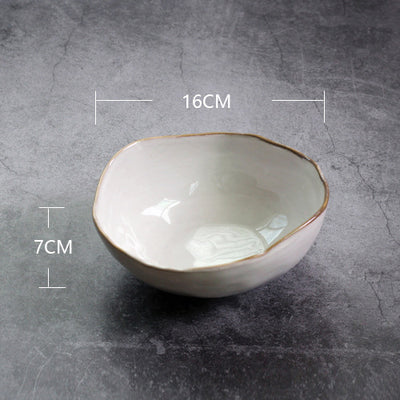 Plato de Cerámica Irregular para Cena - Image 10