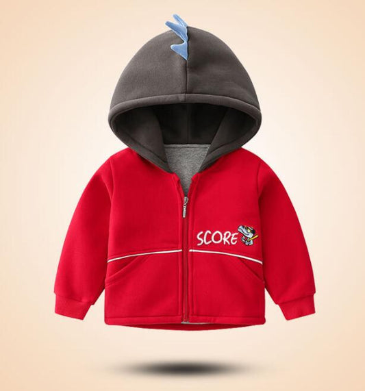 Abrigo Cálido con Capucha para Niños - Diseño Moderno y Resistente
