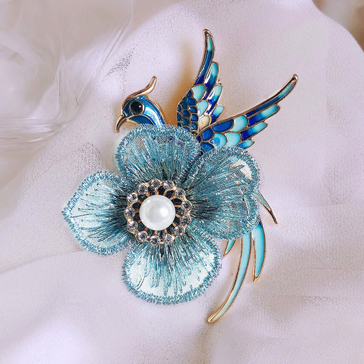 Broche Bordado Fénix - Alfiler de Ave Mitológica - Image 3
