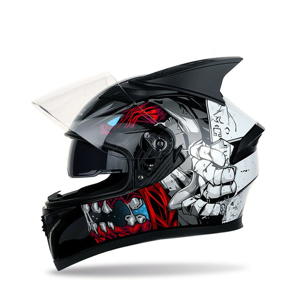 Casco de Motociclismo Four Seasons - Protección Todo Clima