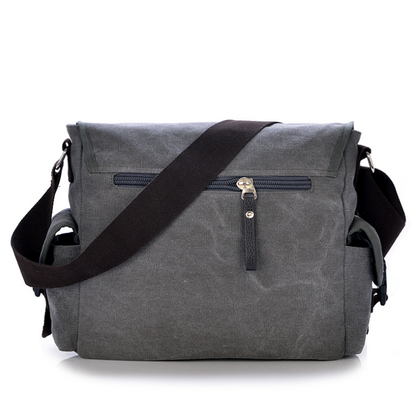 Bolsa de Lona para Hombre con Correa de Hombro