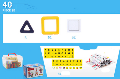 Bloques Magnéticos para Construcción Infantil - Set Educativo - Image 15