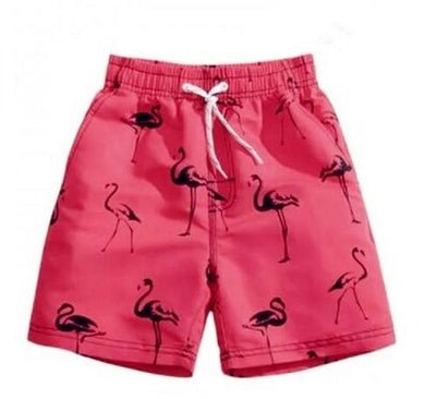 Pantalones de Playa Hombre Estampado Flamenco - Shorts Sueltos Moda Europa y Estados Unidos - Image 6