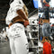Leggins deportivos yoga con estampado de letras, diseño ajustado y sensual