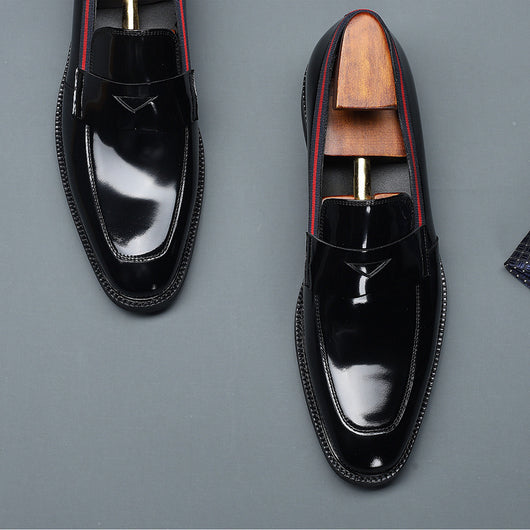 Zapatos Formales de Negocios Británicos con Empalme para Hombre - Image 4