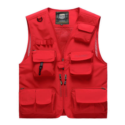 Chaleco de Pesca Multibolsillos Profesional - Image 11