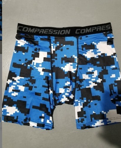 Pantalones Cortos de Compresión Camuflaje para Hombre - CrossFit y Fitness - Image 7