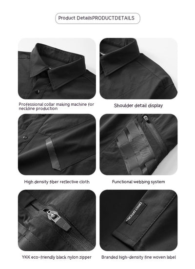 Camisa Funcional Outdoor Transpirable e Impermeable de Manga Corta - Image 19