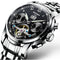 Reloj Mecánico de Acero Inoxidable Sólido