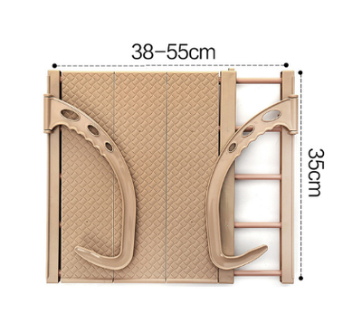 Perchero Multifuncional Plegable para Balcón - Organizador de Ropa, Zapatos y Secado - Image 5