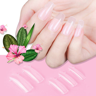 Extensiones de Uñas Transparentes con Pegamento de Estado Sólido - Caja de 100 Piezas - Image 10