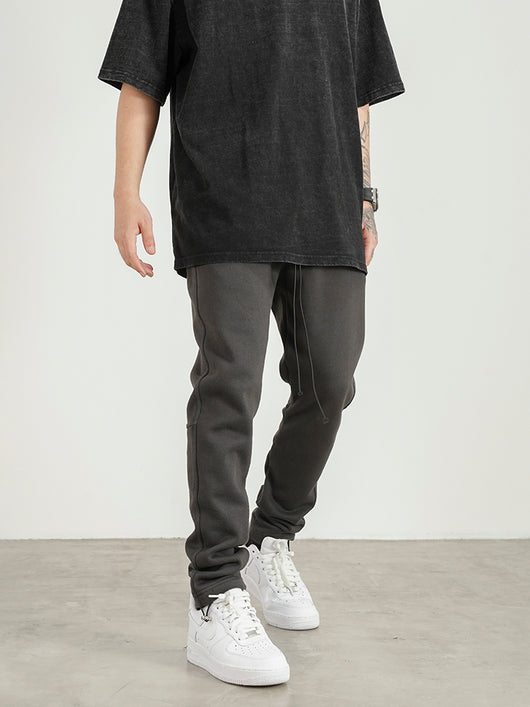 Pantalones Casuales para Hombre con Forro Polar y Ajuste Slim - Image 11