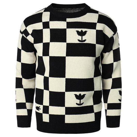 Suéter Tejido Cuello Redondo para Hombre Joven - Image 2