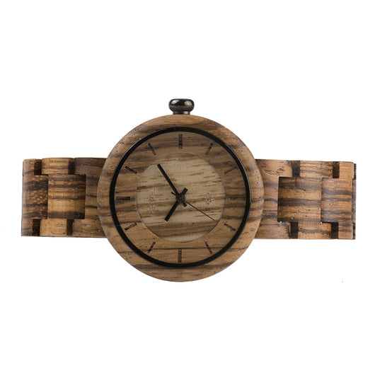 Reloj de Bambú para Mujer con Movimiento Cuarzo - Image 2