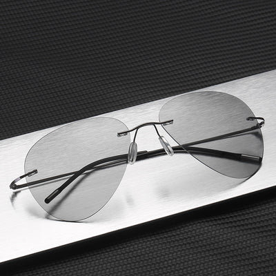 Gafas de Sol Polarizadas Fotocromáticas Titanio Ultraligeras para Conducción - Image 14