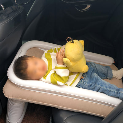Colchón Inflable para Auto con Respaldo Plegable - Almohada de Aire Acolchada para Viajes - Image 22
