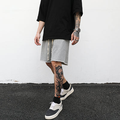 Shorts sueltos con ruedo sin rematar - Image 8
