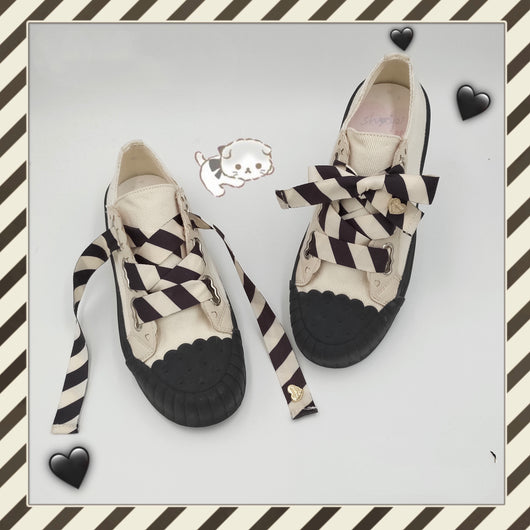 Zapatillas Canvas Estilo Lolita Galletas - Diseño Único y Cómodo - Image 12