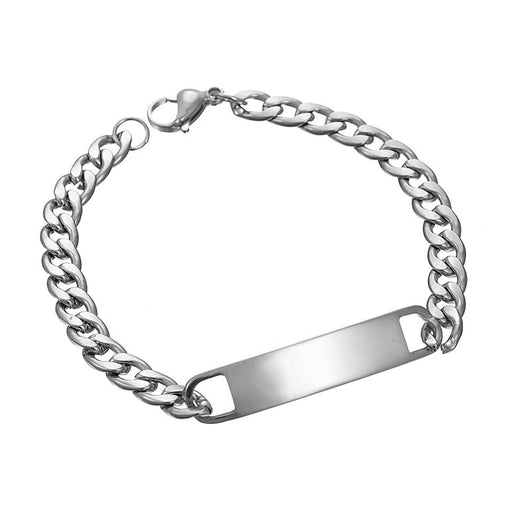 Pulsera Curva Negra Brillante con Logo de Marca - Image 13