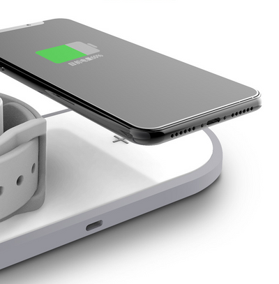 Cargador Inalámbrico 3 en 1 para Teléfono, Reloj y Auriculares - Image 2