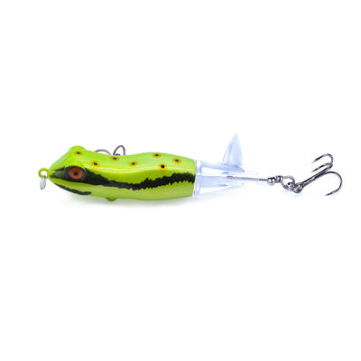 Rana Flotante Artificial 9cm con Hélice - Cebo Duro Premium para Pesca - Image 7