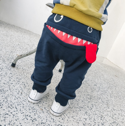 Pantalones deportivos para niño estilo coreano con diseño de dibujos animados - Image 10