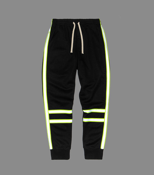 Pantalones Deportivos Reflectantes para Hombre - Comodidad y Estilo Urbano - Image 3