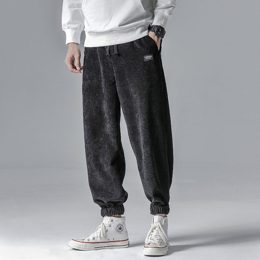 Pantalones de Chándal con Puños Fruncidos