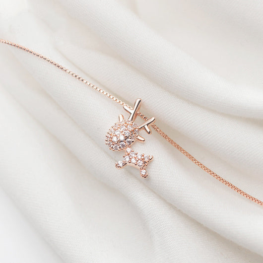 Cadena de Clavícula Diamante - Image 4
