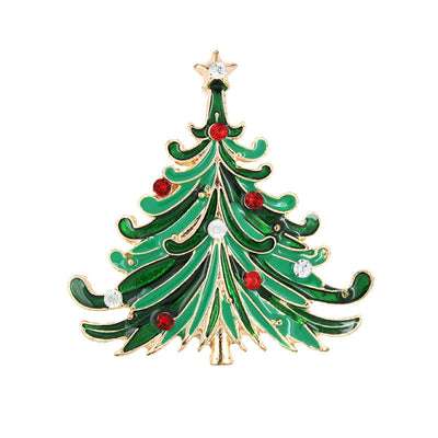 Broche Navideño Árbol de Navidad para Mujer y Niña - Image 12