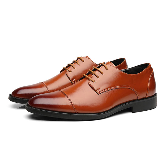Zapatos de Cuero Ejecutivos Estilo Inglés para Hombre