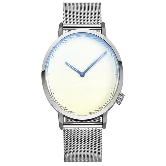 Reloj de Cuarzo Minimalista Unisex con Malla Grabada - Image 7