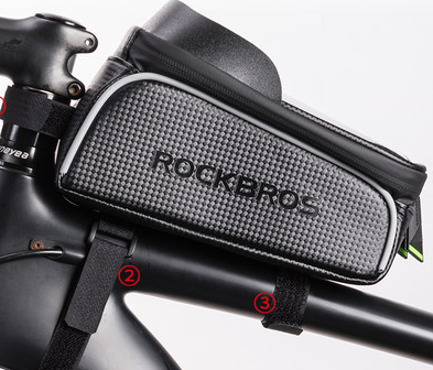 Bolsa Impermeable para Cuadro de Bicicleta - Bolsa Frontal MTB - Image 3
