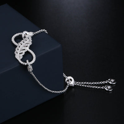 Pulsera de Pluma Elegante y Versátil - Image 3