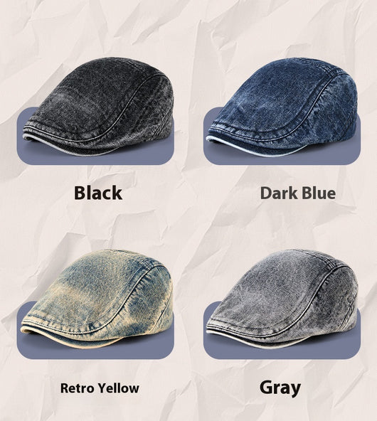 Gorra Denim Estilo Primavera Tendencia Coreana para Hombre - Image 17