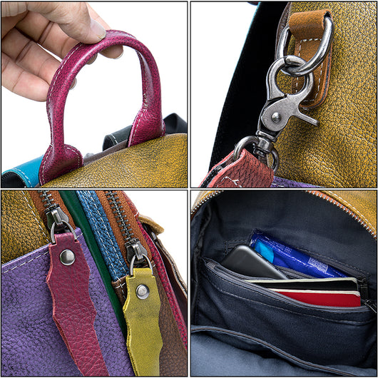 Mochila de Cuero Vintage - Image 10
