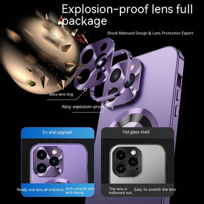 Funda Magnética de Cristal y Metal para Smartphone - Protección Total Antigolpes - Image 9