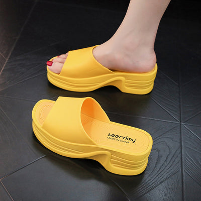 Sandalias Plataforma Impermeables para Mujer - Botas de Lluvia Antideslizantes - Image 11
